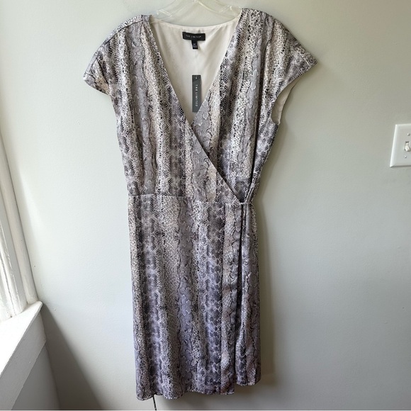The Limited snakeskin print wrap dress - Picture 2 of 12